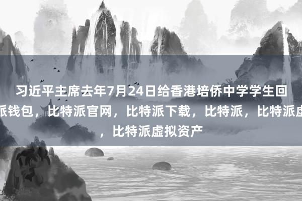 习近平主席去年7月24日给香港培侨中学学生回信比特派钱包，比特派官网，比特派下载，比特派，比特派虚拟资产