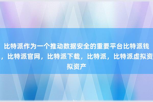 比特派作为一个推动数据安全的重要平台比特派钱包，比特派官网，比特派下载，比特派，比特派虚拟资产