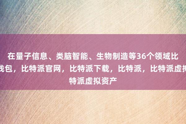 在量子信息、类脑智能、生物制造等36个领域比特派钱包，比特派官网，比特派下载，比特派，比特派虚拟资产