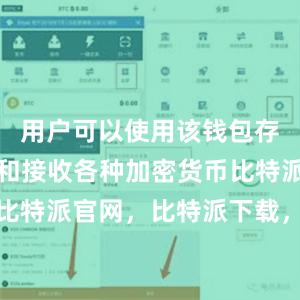 用户可以使用该钱包存储、发送和接收各种加密货币比特派钱包，比特派官网，比特派下载，比特派，比特派虚拟资产