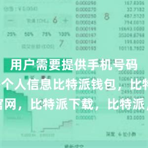 用户需要提供手机号码、邮箱等个人信息比特派钱包，比特派官网，比特派下载，比特派，比特派虚拟资产